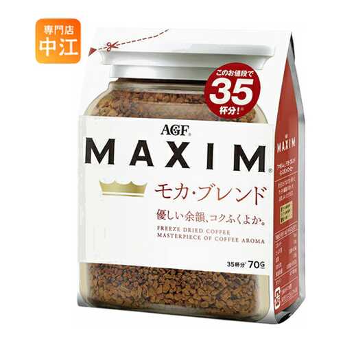 Кофе AGF Maxim растворимый Moka Blend 70 г в МЕТРОНОМ