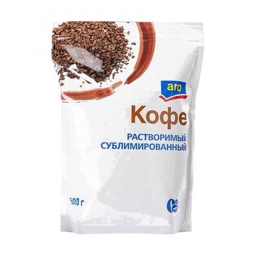 Кофе Aro растворимый сублимированный 500 г в МЕТРОНОМ