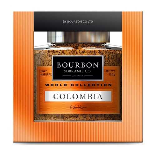 Кофе Bourbon Colombia растворимый 100 г в МЕТРОНОМ