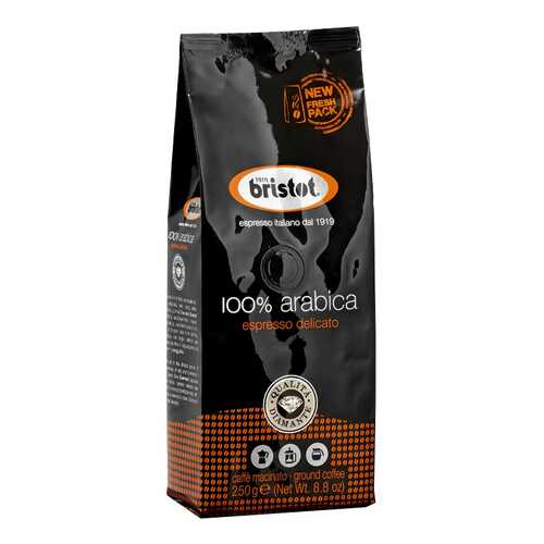 Кофе Bristot Espresso Delicato молотый 250 г в МЕТРОНОМ