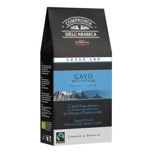 Кофе Compagnia Dell'Arabica Gayo Mountain Sumatra Indonesia молотый 250 г в МЕТРОНОМ