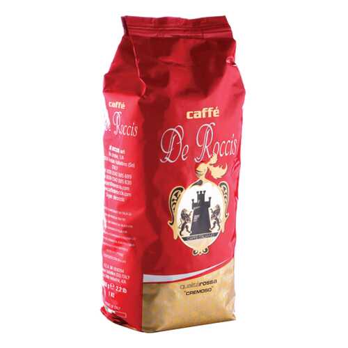 Кофе De Roccis rossa зерновой 500 г в МЕТРОНОМ
