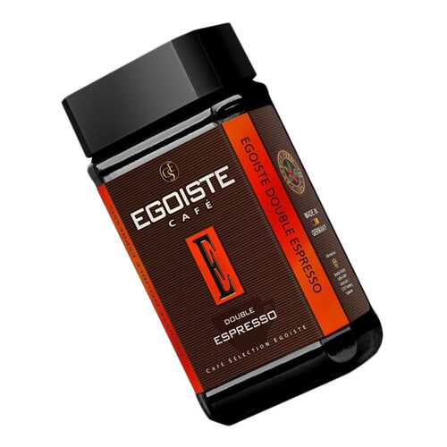 Кофе Egoiste Double Espresso растворимый стекло 100 г в МЕТРОНОМ