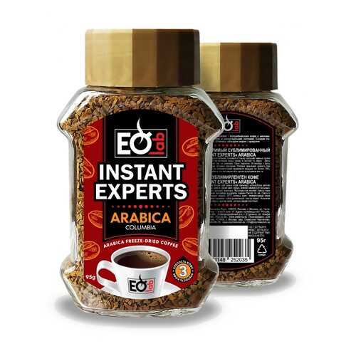 Кофе Espressolab Instant Experts Arabica Columbia растворимый 95 г в МЕТРОНОМ