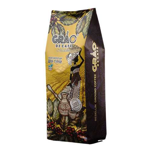 Кофе Grao De Cafe Medellin среднеобжаренный молотый 100 г в МЕТРОНОМ