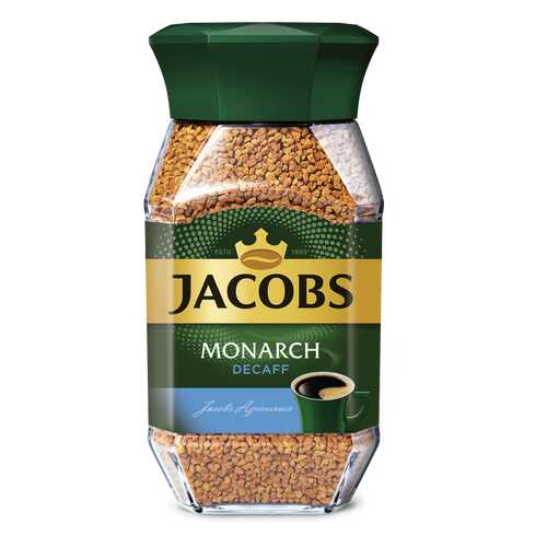 Кофе Jacobs monarch decaf без кофеина 95 г в МЕТРОНОМ