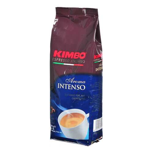 Кофе Kimbo aroma intenso насыщенный зерно 500 г в МЕТРОНОМ