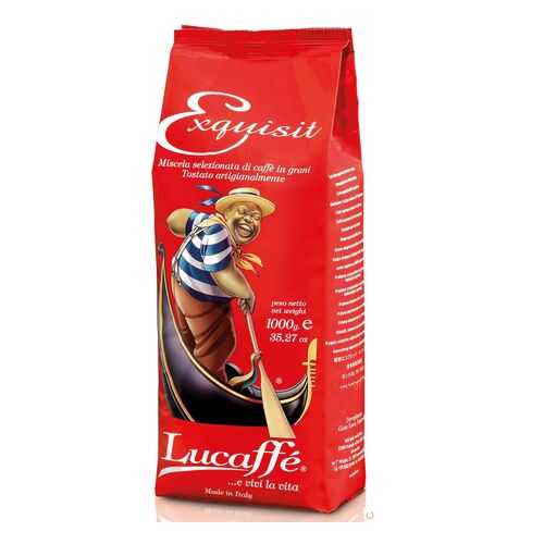 Кофе Lucaffe Exquisit в зернах 1 кг в МЕТРОНОМ