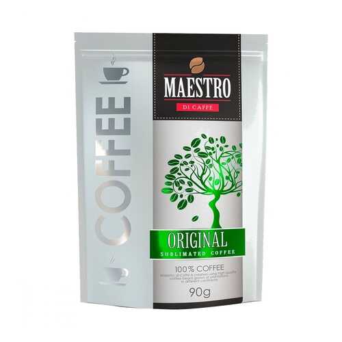 Кофе Maestro Di Caffe Original растворимый 90 г в МЕТРОНОМ