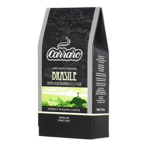 Кофе молотый Carraro Brasile в МЕТРОНОМ