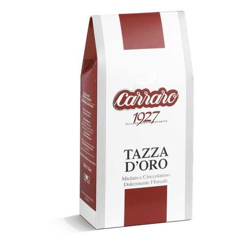 Кофе молотый Carraro Tazza D'Oro картон 250 г в МЕТРОНОМ