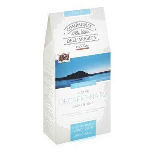 Кофе молотый Dell'Arabica Puro Arabica Decaffeinato в МЕТРОНОМ