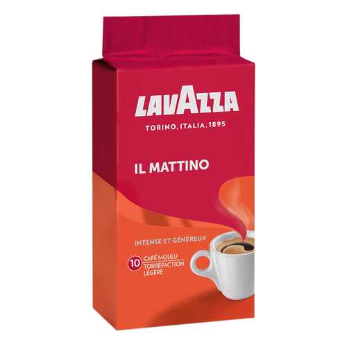 Кофе молотый Lavazza Mattino 250 г в МЕТРОНОМ