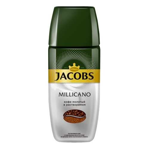 Кофе молотый в растворимом Jacobs millicano 190 г в МЕТРОНОМ