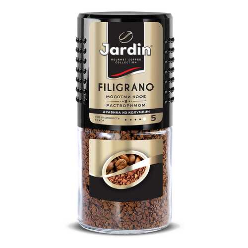 Кофе молотый в растворимом Jardin Filigrano 95 г в МЕТРОНОМ
