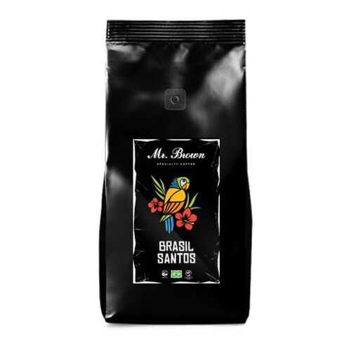 Кофе Mr.Brown Brasil Santos в зернах 1 кг в МЕТРОНОМ
