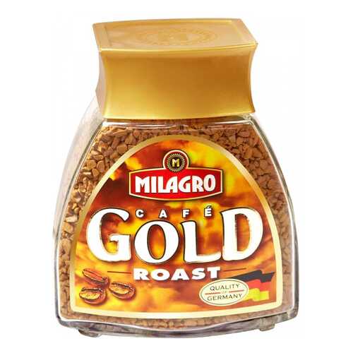 Кофе натуральный растворимый Milagro gold roast сублимированный 95 г в МЕТРОНОМ