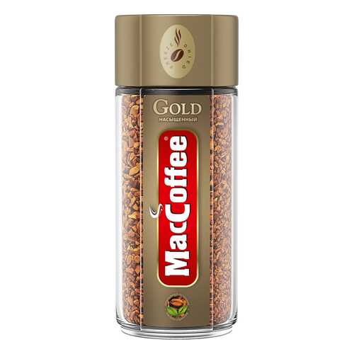 Кофе натуральный растворимый сублимированный MacCoffee Gold, ст/б 100г*6 в МЕТРОНОМ