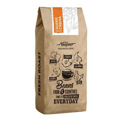 Кофе Nechaev Super Crema в зернах свежей обжарки 500 г в МЕТРОНОМ