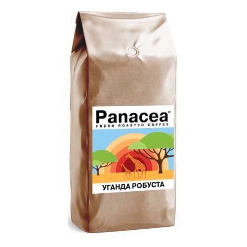 Кофе Panacea Уганда робуста, в зернах, 1000 гр в МЕТРОНОМ