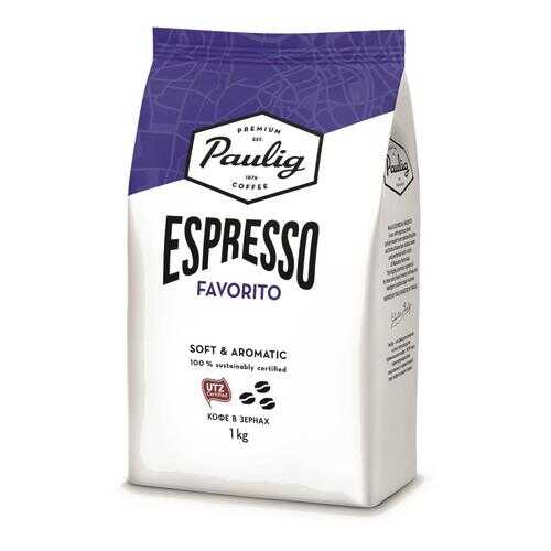 Кофе Paulig espresso favorito в зернах 1 кг в МЕТРОНОМ