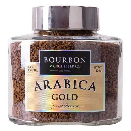 Кофе растворимый Bourbon arabica gold 100 г в МЕТРОНОМ