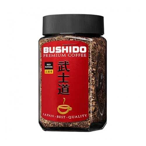 Кофе растворимый Bushido рэд катана 50 г в МЕТРОНОМ
