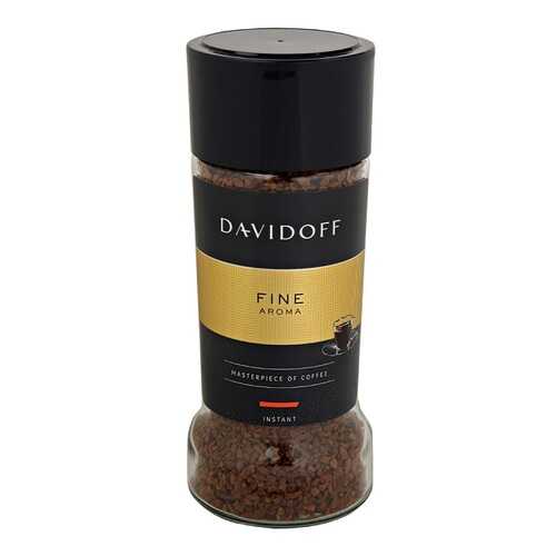 Кофе растворимый Davidoff Fine Aroma 100 г стекло Германия в МЕТРОНОМ