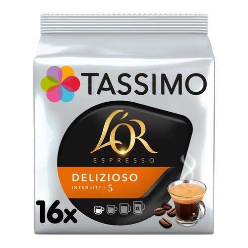 Кофе Tassimo L'or Espresso Delizioso в капсулах 16 шт в МЕТРОНОМ