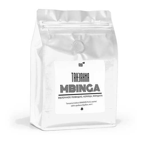 Кофе в зернах Black coffee beans Танзания Мбинга, 250 г в МЕТРОНОМ
