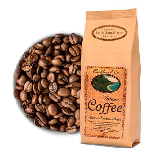 Кофе в зернах Caribbean Spice Artisan Kosher Coffee Rum Grain ром 250 г в МЕТРОНОМ