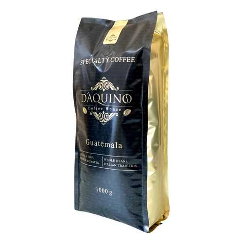 Кофе в зернах DAQUINO 100% Арабика Гватемала Спешиалти 1000 грамм средняя обжарка в МЕТРОНОМ