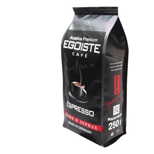 Кофе в зернах Egoiste espresso 250 г в МЕТРОНОМ
