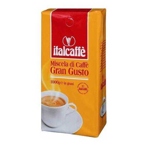 Кофе в зернах Italcaffe gran gusto 1000 г в МЕТРОНОМ