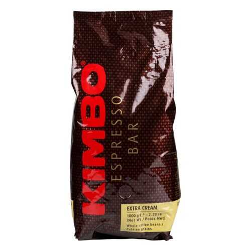 Кофе в зернах Kimbo espresso bar extra cream 1000 г в МЕТРОНОМ