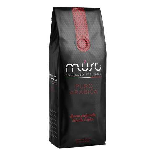 Кофе в зернах Must pure arabica 1000 г в МЕТРОНОМ