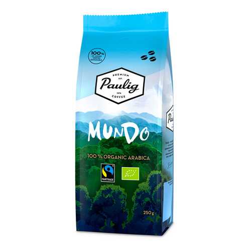 Кофе в зернах Paulig Mundo 250г в МЕТРОНОМ