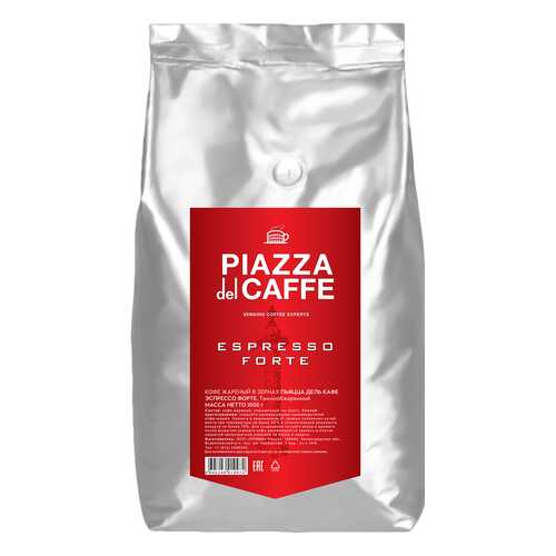 Кофе в зернах Piazza del Caffe Espresso Forte 1 кг в МЕТРОНОМ