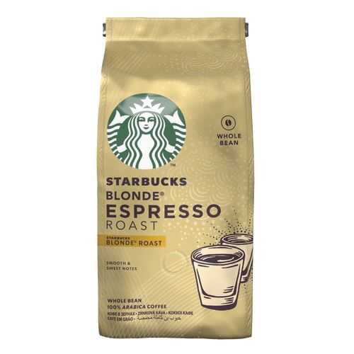 Кофе в зернах Starbucks Blonde Espresso Roast светлой обжарки 200 г в МЕТРОНОМ
