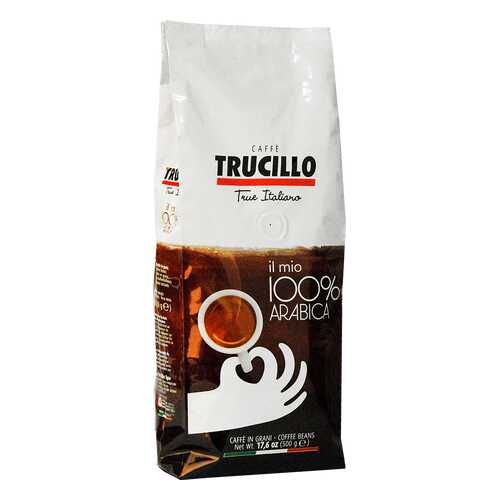 Кофе в зёрнах Trucillo Il Mio Caffe' 100% Arabica 500г в МЕТРОНОМ