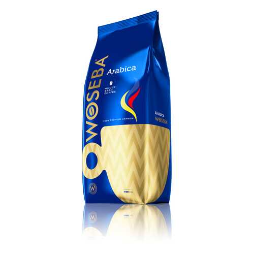 Кофе Woseba arabica натуральный жареный в зернах 1 кг в МЕТРОНОМ