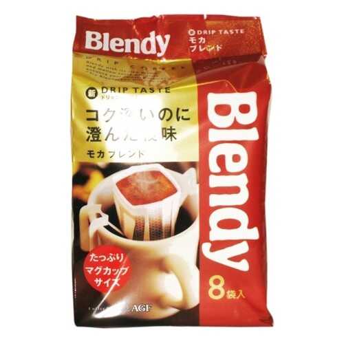 Кофе японский AGF Blendy Mocha молотый дрип-пакеты 8 штук 56 г в МЕТРОНОМ