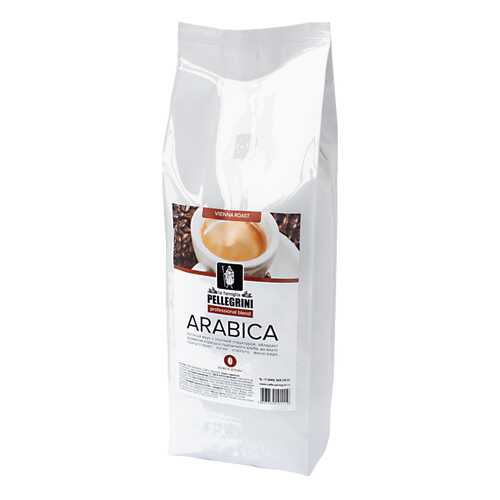 Кофе зерновой La famiglia Pellegrini arabica professional blend 1000 г в МЕТРОНОМ
