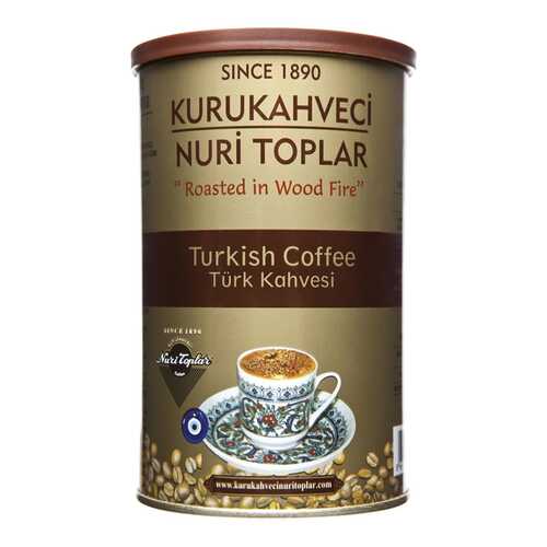 Турецкий молотый обжаренный кофе Nuri Toplar Turkish 250 г в МЕТРОНОМ