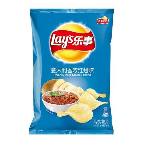 Чипсы LAYS со вкусом Итальянский соус болоньез,70 г в МЕТРОНОМ