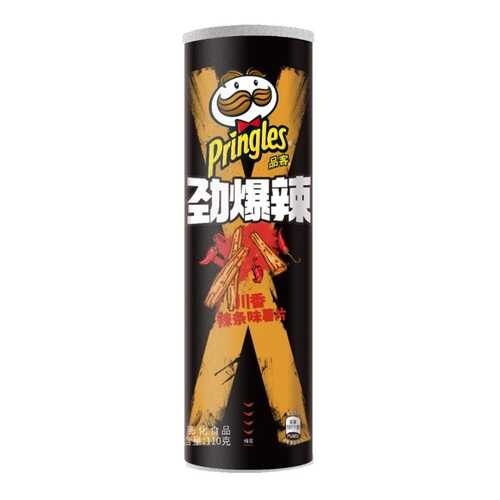 Чипсы Pringles Extra Hot с острым сычуаньским соусом 110 г в МЕТРОНОМ