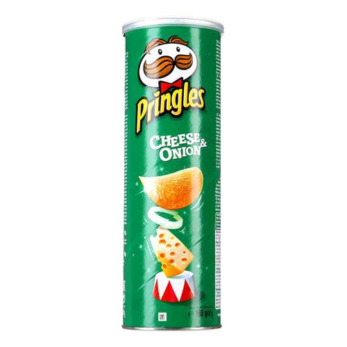 Чипсы Pringles со вкусом сыра и лука 165 г в МЕТРОНОМ