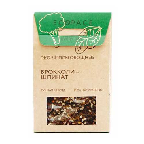 Эко-чипсы овощные Every day брокколи-шпинат 40 г в МЕТРОНОМ