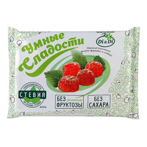 Мармелад диетический Di&Di без сахара 200 гр в МЕТРОНОМ