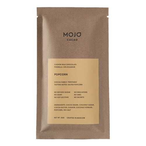 Молочный шоколад 54% Mojo Cacao с воздушным соленым попкорном. popcorn в МЕТРОНОМ